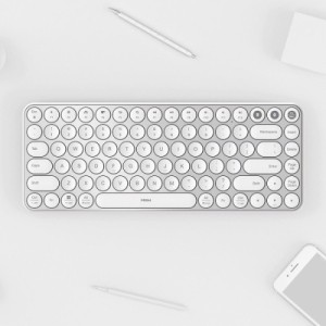 Клавиатура Xiaomi MiiiW AIR85 Bluetooth/Wireless UA White (MWXKT01 White)