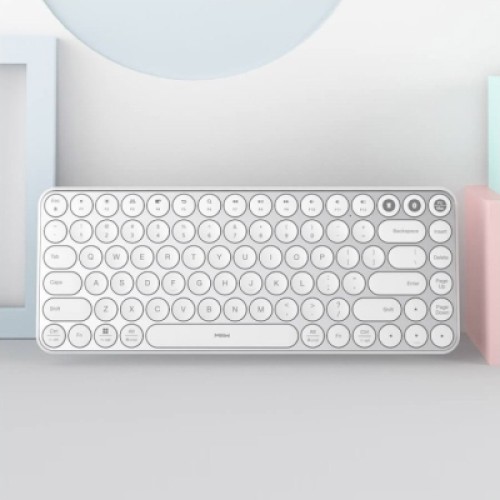 Клавиатура Xiaomi MiiiW AIR85 Bluetooth/Wireless UA White (MWXKT01 White)