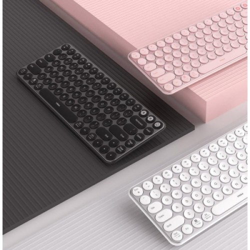 Клавиатура Xiaomi MiiiW AIR85 Bluetooth/Wireless UA White (MWXKT01 White)