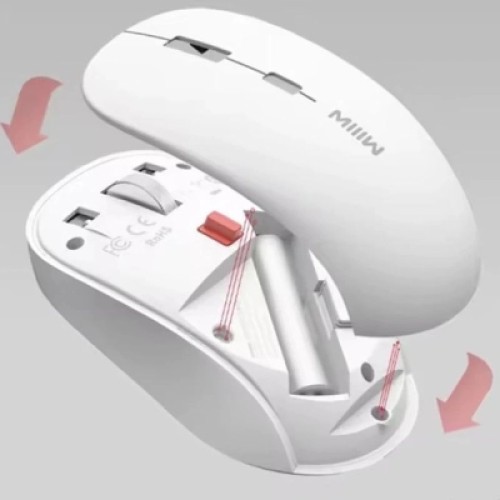 Мышка Xiaomi MiiiW Wireless/Bluetooth White (MW23M22 White)