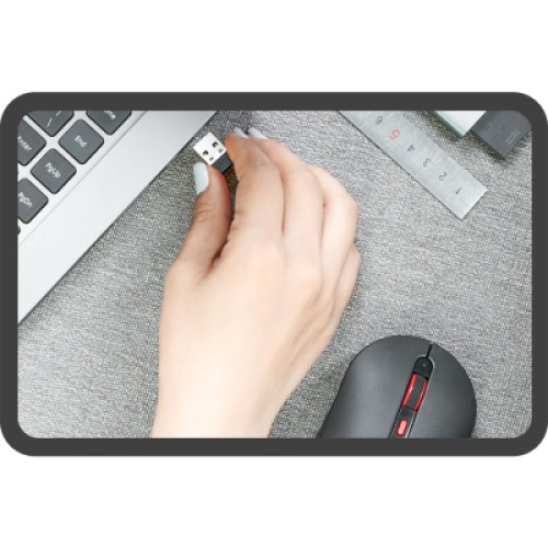 Мышка Xiaomi Miiiw Mute Wireless Black (MWMM01 Black)