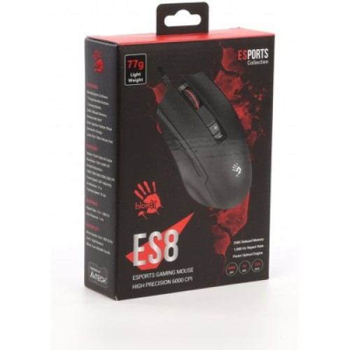 Мышка A4Tech Bloody ES8 USB Stone Black (4711421002196)