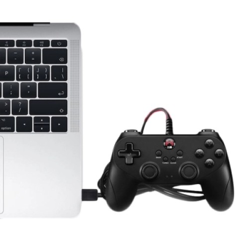 Геймпад Xiaomi Beitong Wired Gamepad PC, PS Light Edition-D2E Black (BTP-BD2E)