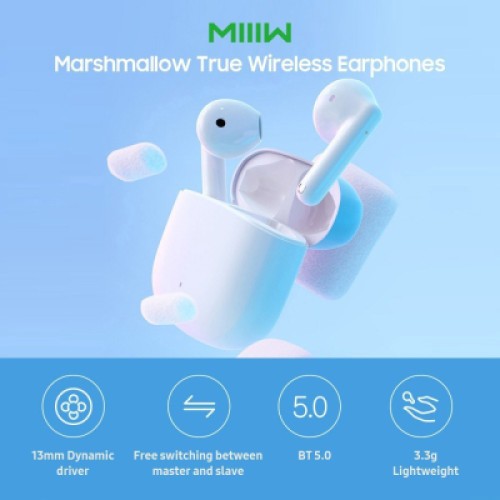 Наушники Xiaomi TWS MiiiW TWS Wireless Earbuds Marshmallow White (MWTW03)