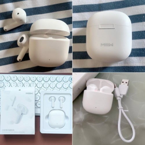 Наушники Xiaomi TWS MiiiW TWS Wireless Earbuds Marshmallow White (MWTW03)