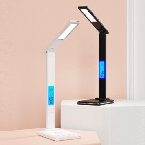 Настольная лампа Media-Tech MT222, QI, 3000-6500К, 750 Lm, black (MT222K)