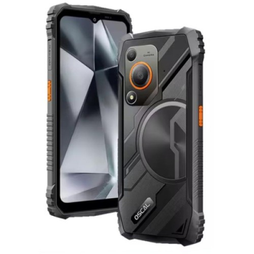 Мобильный телефон Oscal Marine 1 4/128GB Black