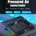 Подставка для ноутбука IceCoorel 10-15.6", 2*60mm 2800 RPM, USB2.0+LCD+speed control., 400x350x45mm (A3)