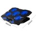 Подставка для ноутбука IceCoorel 10-15", 1*125mm 1400 RPM + 4*70mm 2500 RPM, 2*USB, 365x297x30mm, Blue (K5Bl)
