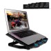 Подставка для ноутбука IceCoorel 10-15", 1*125mm 1400 RPM + 4*70mm 2500 RPM, 2*USB, 365x297x30mm, Blue (K5Bl)