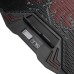 Подставка для ноутбука IceCoorel 10-15", 1*125mm 1400 RPM + 4*70mm 2500 RPM, 2*USB, 365x297x30mm, Red (K5Red)