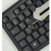 Наклейка на клавиатуру BestKey непрозрачная чорная, 76, оранжевый (BKU13ORA/014)