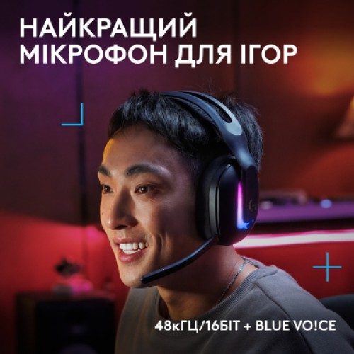 Наушники Logitech G522 Lightspeed Wireless Gaming Headset Black (981-001544)