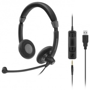 Наушники Sennheiser SC 75 USB MS Black (1000635)