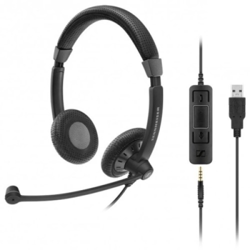 Наушники Sennheiser SC 75 USB MS Black (1000635)