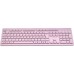 Клавиатура Canyon HKB-W01 Silent Wireless UA Pink (CNS-HKBW01P)