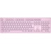 Клавиатура Canyon HKB-W01 Silent Wireless UA Pink (CNS-HKBW01P)