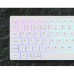 Клавиатура Canyon HKB-W11 Slim Dual Mode Wireless/Bluetooth RGB UA White (CNS-HBTK11W)