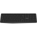 Клавиатура Canyon KB-W01 Water resistant Wireless UA Black (CNE-CKEYW01)