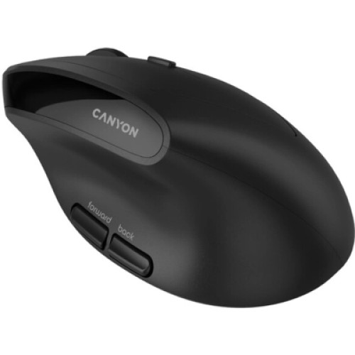 Мышка Canyon MW-25 LED Silent Wireless/Bluetooth Black (CNS-CMSW25)