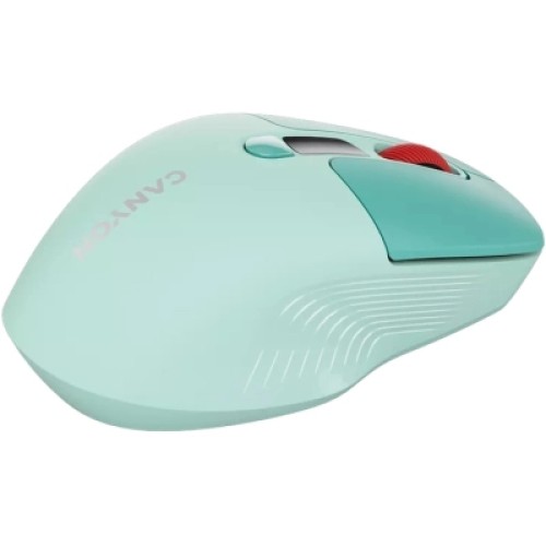 Мышка Canyon MW-26 LCD Silent Wireless/Bluetooth Green (CNS-CMSW26GR)