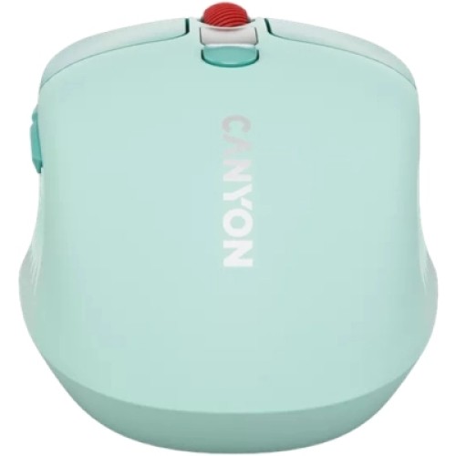 Мышка Canyon MW-26 LCD Silent Wireless/Bluetooth Green (CNS-CMSW26GR)