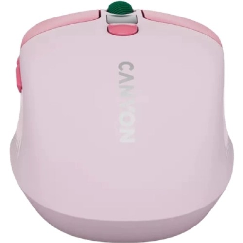 Мышка Canyon MW-26 LCD Silent Wireless/Bluetooth Pink (CNS-CMSW26P)