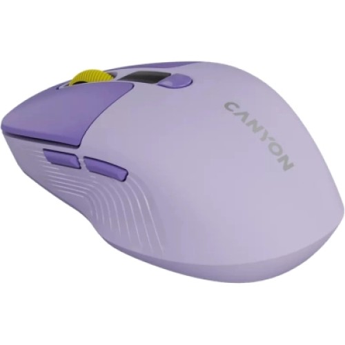 Мышка Canyon MW-26 LCD Silent Wireless/Bluetooth Violet (CNS-CMSW26V)