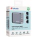Зарядное устройство Verbatim GaN 200 W 4 ports (2xUSB-C-100 W,USB-C-65 W /USB-A -3.0) (32204)
