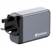 Зарядное устройство Verbatim GaN 240 W 4 ports (USB-C-140 W,USB-C-100 W,USB-C-65 W /USB-A -3.0) (32205)