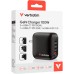 Зарядное устройство Verbatim MiniGaN 100 W 4 ports (3xUSB-C/1xUSB-A) (32231)