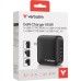 Зарядное устройство Verbatim MiniGaN 165 W 4 ports (3xUSB-C/1xUSB-A) (32216)