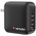 Зарядное устройство Verbatim MiniGaN 165 W 4 ports (3xUSB-C/1xUSB-A) (32216)