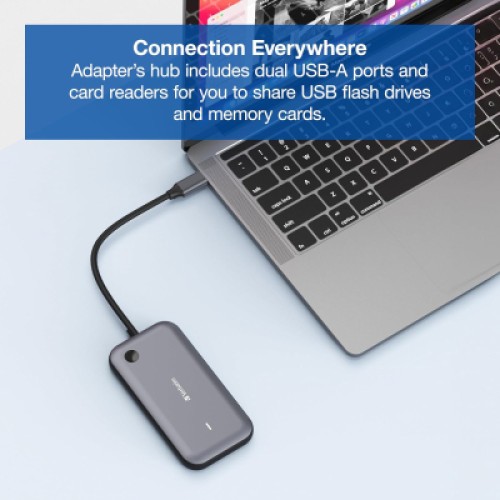 Адаптер Share My Screen 1080p USB-C with WDA-01 Verbatim (32146)