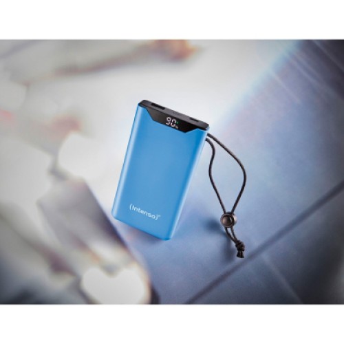 Батарея универсальная Intenso F10000 10000mAh QC/3.0 blue (7332035)