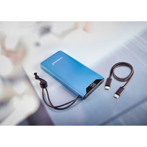 Батарея универсальная Intenso F10000 10000mAh QC/3.0 blue (7332035)