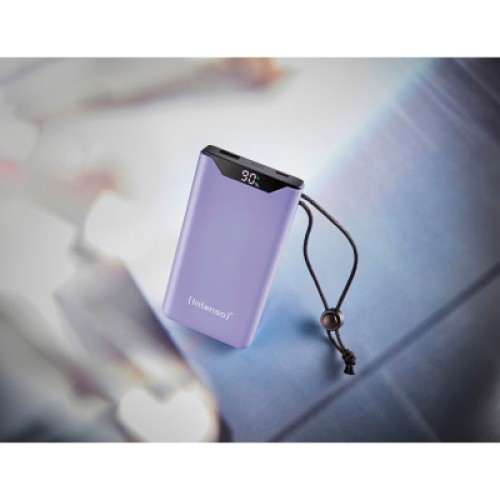 Батарея универсальная Intenso F10000 10000mAh QC3.0 purple (7332033)
