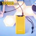 Батарея универсальная Intenso F10000 10000mAh QC/3.0 yellow (7332039)