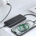 Батарея универсальная Choetech 10000mAh 22,5W, MicroUSB, USB-A, USB-C, build-in USB-C/Lightning cable (B654-BK)