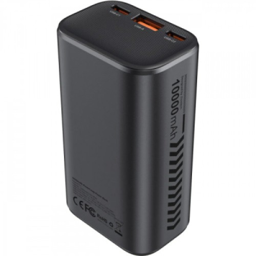 Батарея универсальная Choetech 10000mAh 30W, PD, USB-C, USB-A, Color Display Clock, functionsAlarm,Stopwatch,Timer (B701-CCGY)