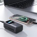 Батарея универсальная Choetech 10000mAh 30W, PD, USB-C, USB-A, Color Display Clock, functionsAlarm,Stopwatch,Timer (B701-CCGY)