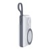Батарея универсальная Choetech Magnetic Wireless 20000mAh 22.5W, PD, QC/3.0, Apple Watch charger, White (B696-GW)