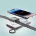 Батарея универсальная Choetech Magnetic Wireless 10000mAh 15W, PD, QC/3.0, 3in1charg. with build-in cable (B695-GW)