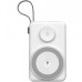 Батарея универсальная Choetech Magnetic Wireless 10000mAh 15W, PD, QC/3.0, 3in1charg. with build-in cable (B695-GW)