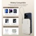 Батарея универсальная Choetech Magnetic Wireless 10000mAh 20W, PD, Qi-15W, USB-C In/Out, buid-in cabel, White (B735-CCWH)
