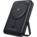 Батарея универсальная Choetech Magnetic Wireless 10000mAh 20W, PD, Qi-15W, USB-C In/Out, with holder, Black (B743-CCBK)