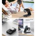 Батарея универсальная Choetech Magnetic Wireless 10000mAh 20W, PD, Qi-2 15W, USB-C, Lightning, Apple Watch charger (B750-CCBK)