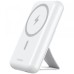 Батарея универсальная Choetech Magnetic Wireless 10000mAh 20W, PD,QC/3.0, USB-A, USB-C, White (B663-ACWH)