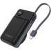 Батарея универсальная Choetech Magnetic Wireless 20000mAh 22.5W, PD, QC/3.0, Apple Watch charger, Black (B696-BK)