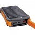 Батарея универсальная Choetech Wireless 20000mAh 20W, PD, QC/3.0, solar panel, Qi-5W, Black-Orange (B657-OR)